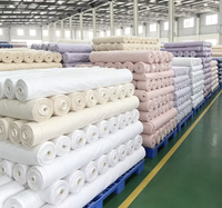 Ventes directes usine – Tissu satiné 100 % polyester tissé, gaufré Dobby, anti-boulochage, résistant à l'abrasion, poids moyen, à pois, pour textile de maison