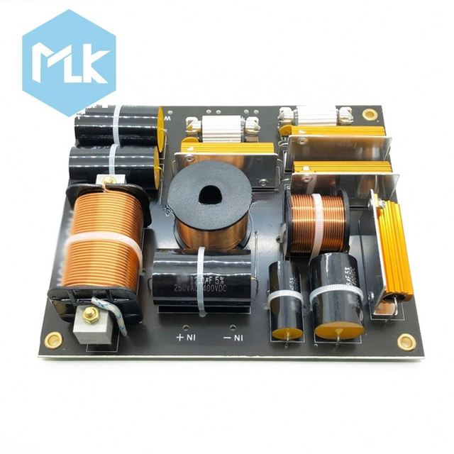 MLK 1000W 3 Way Audio Speaker Crossover Board Treble Midrange Bass Hifi Professional Frequency Divider KTV Speakers Crossover