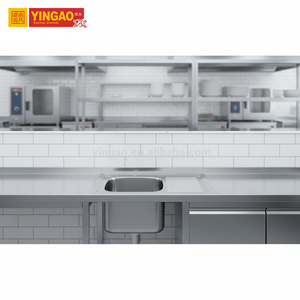 <span class=keywords><strong>Fregadero</strong></span> de Cocina de Acero Inoxidable 304 de un Solo Tazón, Diseño Tradicional, Superficie Pulida, Instalación Empotrada, <span class=keywords><strong>con</strong></span> <span class=keywords><strong>Escurridor</strong></span> Fabricado a Máquina - Product Image 5