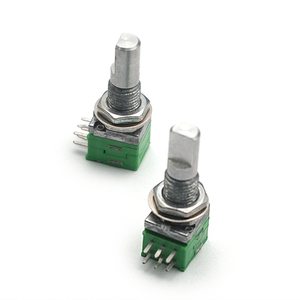 Potentiomètre double équilibré B50K à axe court M7-20MM vert pour <span class=keywords><strong>guitare</strong></span> électrique - Pièce de <span class=keywords><strong>guitare</strong></span> DIY - Product Image 3