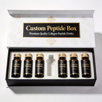 Boîtes rigides personnalisées de luxe en carton brun avec fermeture magnétique haut de gamme, impression quadricolore, emballage cadeau pour médicaments sur mesure