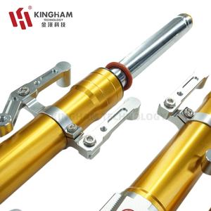 KINGHAMモーターサイクルフロントショックアブソーバーアルミニウムCNCホンダVARIOClick 160 <span class=keywords><strong>ABS</strong></span>フロントフォークサスペンションパーツ用に調整可能 - Product Image 4