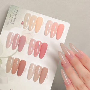 Vernis à ongles en gel UV AILANUO haute résistance, 6 couleurs, effet floral givré jade, non toxique, végétalien, écologique, durcissement LED/UV, luxe en vrac - Product Image 1