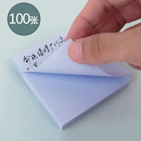 Vente en gros de 100 feuilles de papier Morandi mignon multi taille ensemble de notes autocollantes Macaron couleur notes autocollantes pour enfants