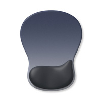 Repose-poignet ergonomique en silicone en forme de goutte d'eau, tapis de souris épais antidérapant à dégradé, tapis de main pour ordinateur, tendance