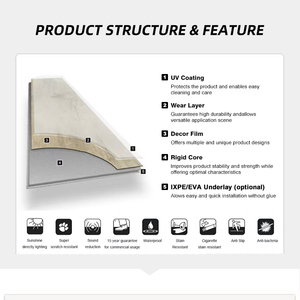 Sàn gỗ nhựa composite lõi cứng kiểu xương cá Unilin <span class=keywords><strong>Click</strong></span> <span class=keywords><strong>Lock</strong></span> xuất khẩu sang Châu Âu - Product Image 3