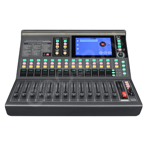 Mixer Digital Profissional MX2610 de 26 Canais com 20 Entradas para Microfone, Tela Touch de 7 Polegadas, Controle Remoto WiFi e Console de Áudio USB - Product Image 2