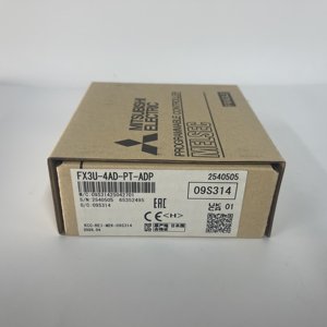 อะแดปเตอร์วัดอุณหภูมิแบบอนาล็อก Mitsubishi PLC รุ่น FX3U-4AD-PT-ADP - Product Image 1