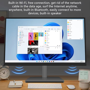 Nhà Máy Giá New 23.8 "LCD IPS All-in-One máy tính Set Core i3 i5 i7 I9 monoblock <span class=keywords><strong>PC</strong></span> tất cả trong một Barebone SSD 256GB DDR5 8GB - Product Image 3