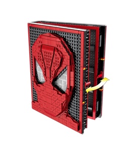 Jouet populaire de super-héros : figurine Spider-Man, jouet Iron Man, livre Iron Man, livre Spider-Man, blocs de construction - Product Image 2