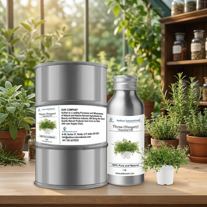 Huile essentielle de thym d'Hongrie Aethon International 100% pure naturelle distillée à la vapeur biologique certifiée GMP ISO - Product Image 4