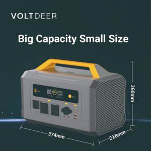 12v batteria ricaricabile grande capacità della centrale elettrica portatile LiFePO4 centrale elettrica portatile per esterni - Product Image 5