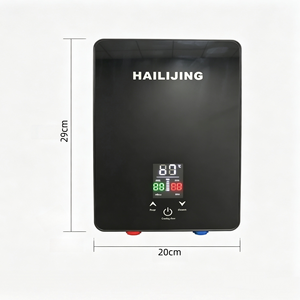 <span class=keywords><strong>Chauffe</strong></span>-<span class=keywords><strong>eau</strong></span> électrique instantané mural HAILIJING 5500W avec écran tactile, classe IPX4, vente en gros OEM - Product Image 3