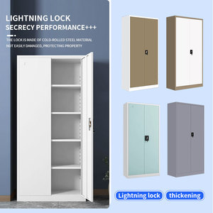 Archivadores Metálicos <span class=keywords><strong>de</strong></span> Diseño Moderno, Muebles <span class=keywords><strong>de</strong></span> Almacenamiento <span class=keywords><strong>de</strong></span> Acero Ajustables para Oficina en Casa, <span class=keywords><strong>Biblioteca</strong></span>, Dormitorio, Escuela, Hospital - Product Image 2