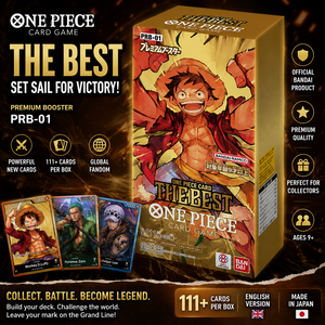 Jeu de cartes ONE PIECES PRB-01 : La meilleure boîte de boosters premium, version japonaise, scellée en usine, collection TCG à collectionner - Product Image 1