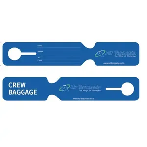 Custom Printing Logo New Design Label Tags Luggage Tags For Airline