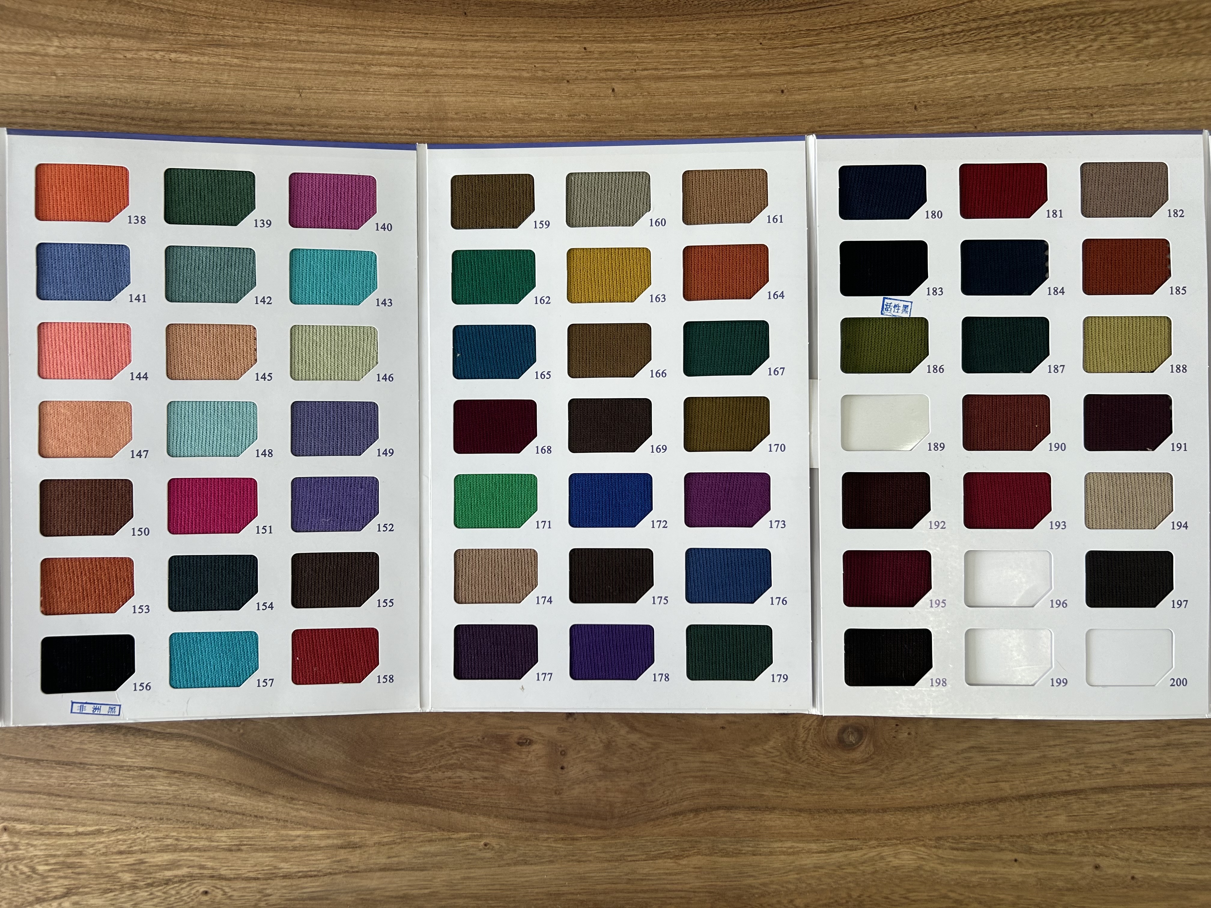 color card