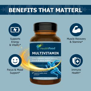 Tabletas Multivitamínicas con Biotina en Oferta, Ayuda a Apoyar la Salud Muscular y Ósea, Favorece la Función Cognitiva y Cardiovascular Saludable - Product Image 3