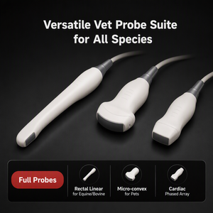 Sistema de Ultrasonido Doppler Color Portátil Veterinario C6, Equipo de Imagenología Digital Clínica Móvil para Cama o Consultorio, Diagnóstico Veterinario Profesional C6 - Product Image 6