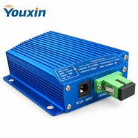 Mini-récepteur optique à fibre pour réseau FTTH, amplificateur GaAs, bande passante 45-1002 MHz pour accès à la fibre résidentiel