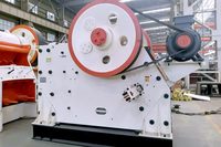 Nouveau concasseur de pierres pour ligne de concassage concasseur à mâchoires CJ106 avec moteur-pour le minerai minier Composants de base en bon état inclus