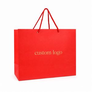 Personalized Logo Paper <b>Bags</b> Gifts Luxury Laminated Cardboard Shopping <b>Bag</b> Custom Size for Jewelry Boutique Apparel - Product Image 3