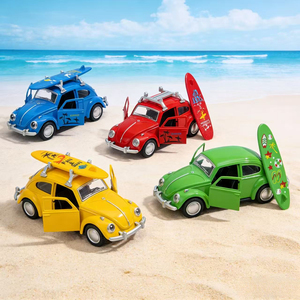 Modellino di auto in metallo da collezione, modello di auto <span class=keywords><strong>d</strong></span>'<span class=keywords><strong>epoca</strong></span> di alta qualità, Beetle - Product Image 3