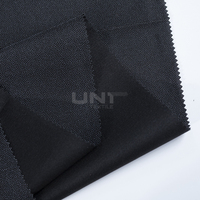 Interlining tissé à double point 30D 50D 100D 100% polyester PA PES, interlining adhésif thermocollant