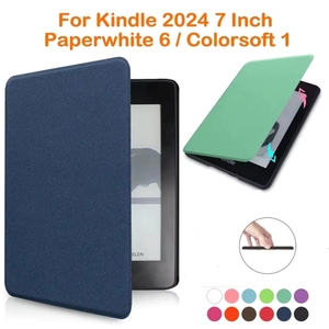 Étui intelligent pour <span class=keywords><strong>Kindle</strong></span> Paperwhite 6 12e génération 2024 Coque protectrice magnétique pour <span class=keywords><strong>Kindle</strong></span> Paperwhite 2024 7 pouces - Product Image 1