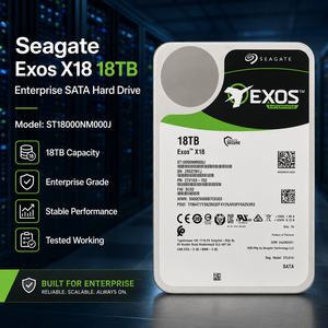 Disque dur <span class=keywords><strong>Seagate</strong></span> Exos X18 <span class=keywords><strong>ST18000NM000J</strong></span> 18 To 3,5 pouces SATA 6 Gb/s Enterprise Helium HDD 7200 tr/min 256 Mo de cache CMR - Product Image 1