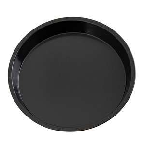 Thickened Pizza Pan 6 8 9 Inch Carbon Steel Oven <b>Safe</b> Baking Mold For Home Use - Product Image 2