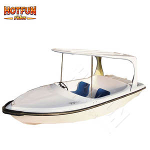 Emocionante Bote Eléctrico con Construcción de Acero para Lagos y Resorts, Paseo Suave y Diversión Acuática Relajante para Uso Familiar - Product Image 5