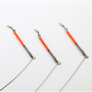 LINXI 20cm 30cm 40cm Roulement Pêche Pivotant Croix Ligne Acier Fil Leader Bras Fluorescent Balance Connecteur Eau Salée Rig Tackle - Product Image 1