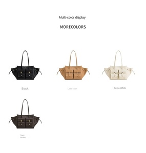 Sac à main de <span class=keywords><strong>moto</strong></span> Ruili HD009 en cuir véritable pour <span class=keywords><strong>femme</strong></span>, petit format, avec doublure en polyester et fermeture à fermoirs pour l'épaule ou le coude - Product Image 3