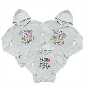 Custom <b>White</b> Fleece Hooded <b>Sweatshirt</b> <b>Men</b> 100% Polyester Pullover Regular Fit Sublimation Blank Winter - Product Image 3