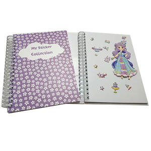 <span class=keywords><strong>Album</strong></span> de <span class=keywords><strong>scrapbooking</strong></span> <span class=keywords><strong>vierge</strong></span> double face avec couverture en PP imprimée UV réutilisable en spirale A5 A4, vente chaude Wenshun pour collection - Product Image 3