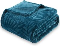 Fabricant professionnel de couvertures en flanelle gaufrée de couleur unie personnalisée, couverture en microfibre peluche
