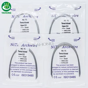 Thermal Active Niti Rectangular Round Orthodontic Arch Wire
