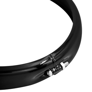 Anillo embellecedor para faro delantero cromado de 5,75 pulgadas para motocicleta Harley Softail Street Bob Low Rider FXLR Standard FXST <span class=keywords><strong>FXBBS</strong></span> 2018-Up - Product Image 4