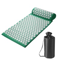 Coussin de massage de tapis d'acupuncture de yoga de santé et de beauté avec l'ensemble d'oreiller