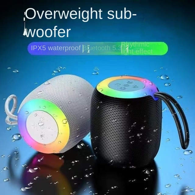 SH309 Portable  Speaker 5.0 TWS RGB Light IPX5 Waterproof 1000mAh