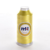 Fil à broder 100% polyester 120D/2 de qualité supérieure pour fabricants en gros
