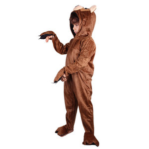 Disfraz de oso pardo para niños, disfraz de baile para actuaciones infantiles, juego de rol, ropa para fiestas y festivales, talla mediana - Product Image 5