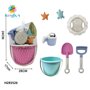 2025 trẻ em mùa hè ngoài trời bãi biển thuyền đồ chơi thiết lập bao gồm cát Đào Công cụ khuôn xẻng rơm lúa mì bãi biển & cát chơi thiết lập h285524 - Product Image 4