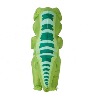 Costume gonflable pour adulte, drôle, <span class=keywords><strong>grand</strong></span> dinosaure vert T-<span class=keywords><strong>Rex</strong></span>, cosplay, combinaison intégrale, Halloween, fête de carnaval - Product Image 3