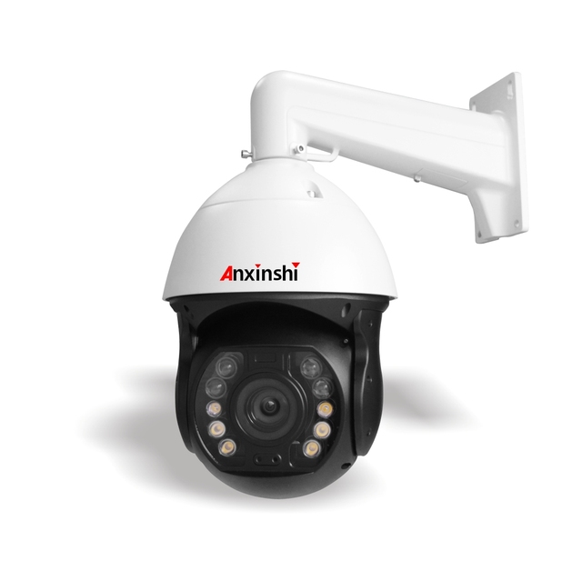 H.265 1080P 30X Optical Zoom Full Color Starlight Night Vision Pan-Tilt License Plate Read Smart LPR IP PTZ Camera