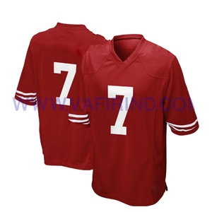 เสื้อซ้อมอเมริกันฟุตบอลแบบระบายอากาศได้ดี ป้องกันแบคทีเรีย แห้งเร็ว และชุดยูนิฟอร์มไซส์ใหญ่พิเศษ - Product Image 1