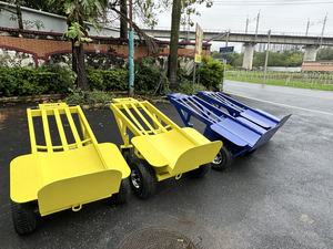 EASYFUN Carretilla Eléctrica Comercial de Acero, Remolque, Carretilla Manual para Paletas, Carretilla Elevadora Eléctrica para Transportar Mercancías Inflables - Product Image 3