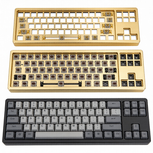 Custom Heavy-Duty Brass <b>Keyboard</b> for with Aluminum Frame CNC Machined and for Machined - Product Image 3