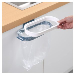 <span class=keywords><strong>Porta</strong></span> Sacchi <span class=keywords><strong>Spazzatura</strong></span> Portatile in Plastica, Supporto per Sacchi da Cucina, Scaffale Asciutto per Spugne e Pagliette - Product Image 4